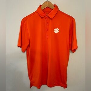 Columbia Golf Clemson Tigers Polo Shirt Men’s Medium Orange